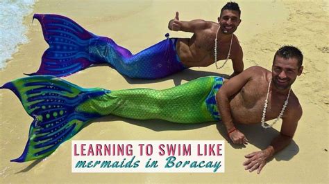 Becoming mermaid for a day on Boracay island • Nomadic Boys