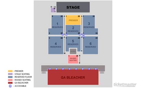 Thunder Valley Venue Seating Chart