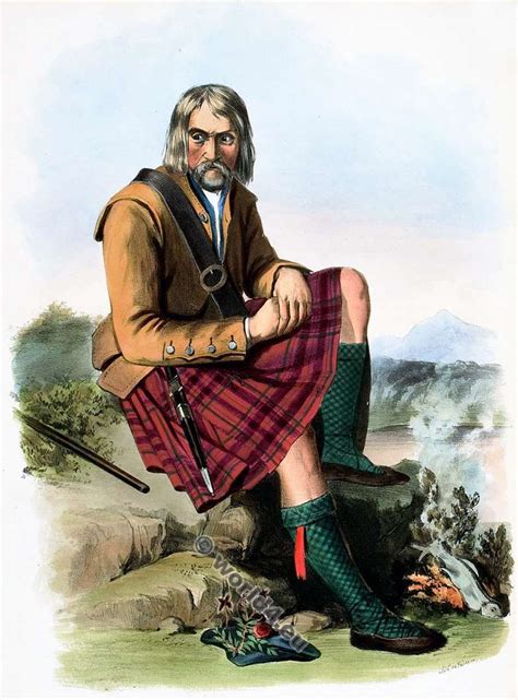 The Clans of the Scottish Highlands and their tartans. | Scottish clan ...