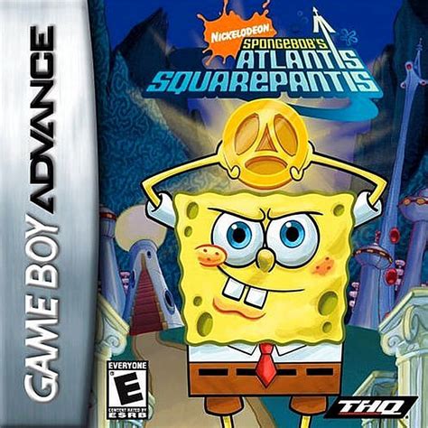 SpongeBob's Atlantis SquarePantis - Nintendo Gameboy Advance GBA (Used ...