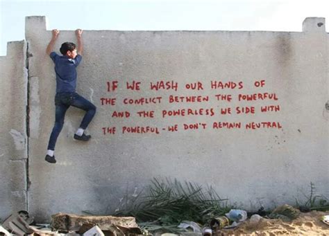 Gaza Wall Mural, Banksy, Spray Paint on Concrete, 2015 : r/Art