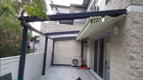 New Arts Aluminum Retractable Sliding Roof at Rs 1250/square feet in ...