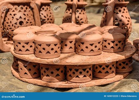 Pottery on the Street in Dharavi Slum at Mumbai. India Stock Image ...