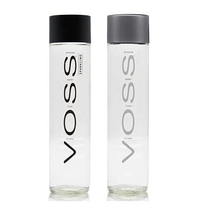 Voss glass water bottle - Glass bottle manufacturer-MC Glass