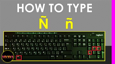 How to type Enye Ñ on Keyboard | Laptop Desktop Tutorial - YouTube