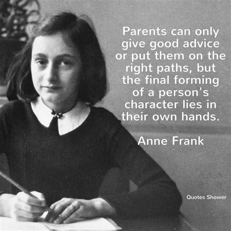 Anne Frank Quotes - The Diary Of A Young of Girl | Quotes Shower ...