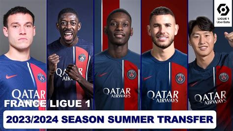 Ligue 1(France League) 2023/2024 Season Summer Transfer Records TOP 10 ...