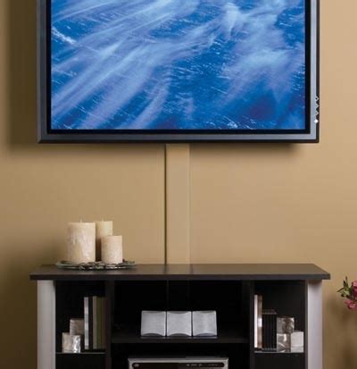 48-inch Flat Screen TV Cord Cover Kit | Nonmetallic | Raceway and Cord ...