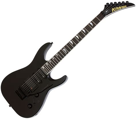 Kramer SM-1 EMG - black Solid body electric guitar black