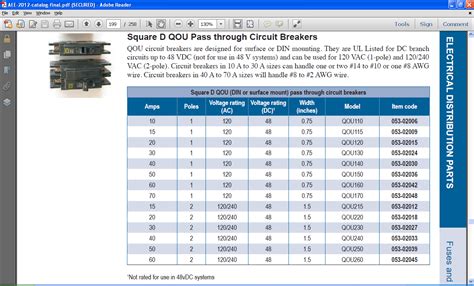 3-Phase Motor Circuit Breaker Sizing Chart