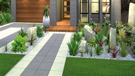 100 Modern Front Yard Garden Landscaping Ideas 2021 | Backyard Patio ...