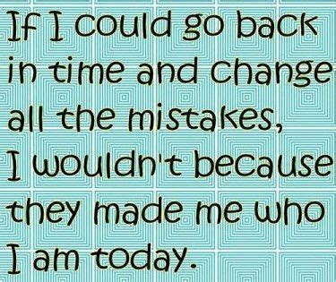 If I Could Go Back In Time Quotes. QuotesGram