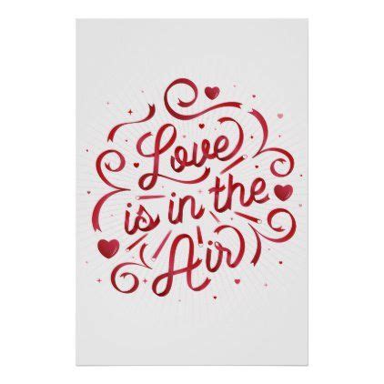 Love is in the Air Poster 24x36 Acrylic Decor, Acrylic Wall Art ...