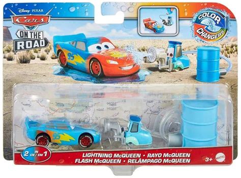 Buy Disney Cars Color Changers 2022 Cars On The Road Lightning McQueen ...