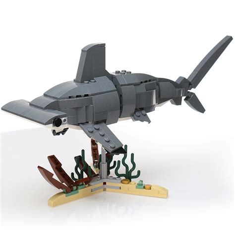 LEGO Hammerhead Shark - Custom Building Set – The Brick Show Shop