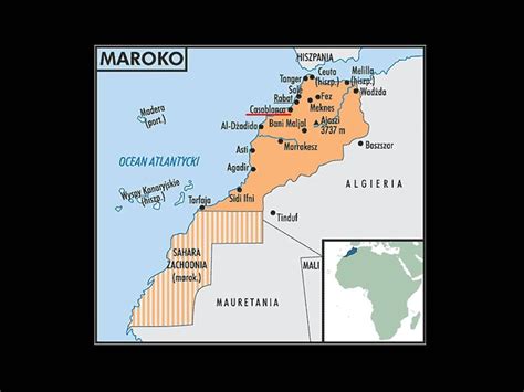 Mapa de Marruecos | Marruecos, Mapas, Lugares