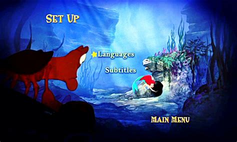 Peter Pan Dvd Menu