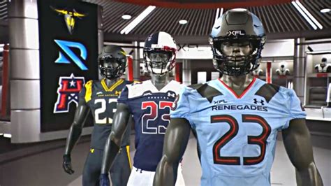 Under Armour becomes XFL's official uniform partner - The Playknox