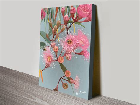 Flowering Gum Stretched Canvas Wall Art | Canvas Prints Australia