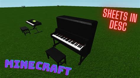 Minecraft Piano Sheet Roblox