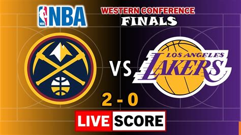 NBA LIVE | NUGGETS vs LAKERS | Game 3 NBA Conference FINALS LIVE ...