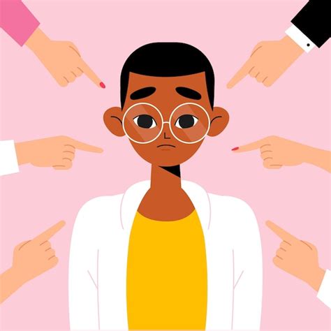 Free Vector | Racism illustration concept