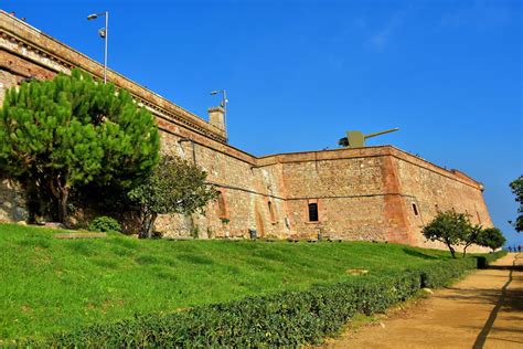 Montjuïc Castle on Montjuïc Hill in Barcelona, Spain - Encircle Photos