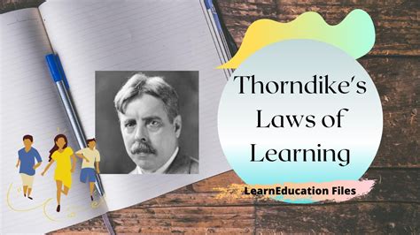 Thorndike's Laws of Learning - LearnEducation Files - YouTube