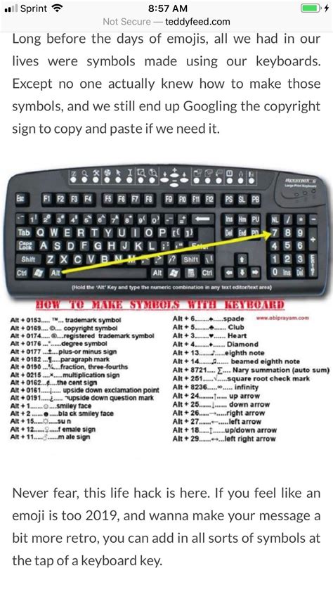 keyboard symbols | Keyboard symbols, Template printable, Helpful hints