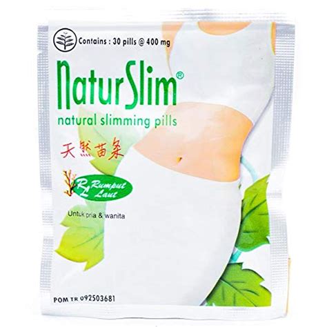 NaturSlim (Natur Slim) Natural Slimming Pills for Men and Women, 1 ...