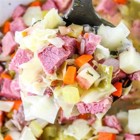 Healthy Leftover Corned Beef and Cabbage Soup Recipe