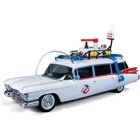 Ghostbusters Car Model Kit: 30th Anniversary Snap Together 1:25 Scale ...