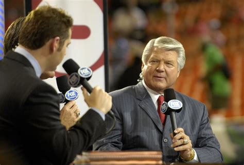 Former Miami football coach Jimmy Johnson congratulated throughout ...