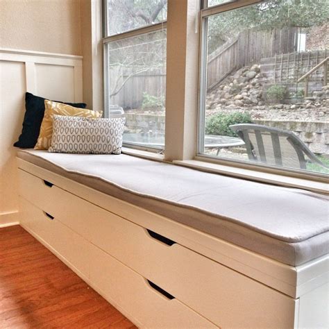 Window Bench With Storage - VisualHunt | Diy storage bench, Storage ...