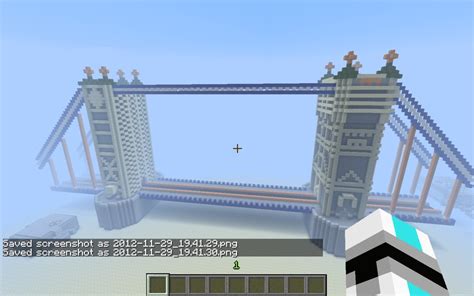 Tower bridge in MINECRAFT HUGE 1.6 - UPDATE Minecraft Project