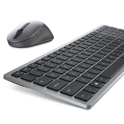 Dell KM7120W Multi-Device Wireless Keyboard and Mouse Combo KM7120W-GY