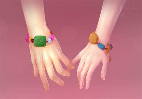 It's the bracelet that adrien made for Marinette and he's wearing her ...