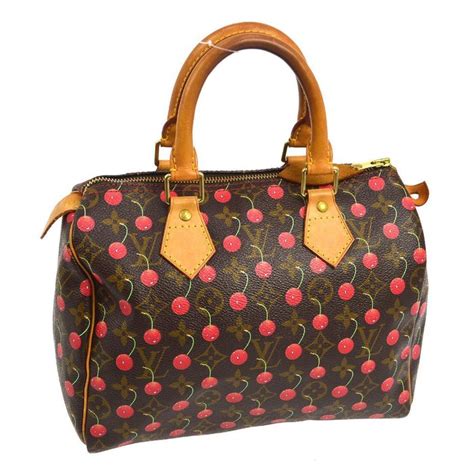 Louis Vuitton - Speedy 25 Cherry Takashi Murakami Handbag - Catawiki