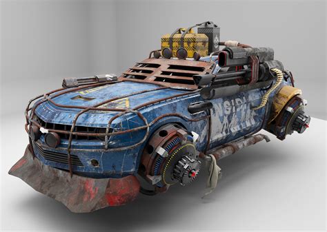 ArtStation - Post apocalyptic vehicle