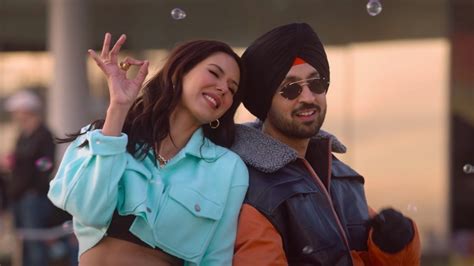 Diljit Dosanjh and Sonam Bajwa's new song Guitar from Honsla Rakh out now