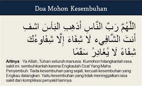 5 Doa Mohon Kesembuhan untuk Segala Penyakit (Mustajab!) | Doa Niat Sholat