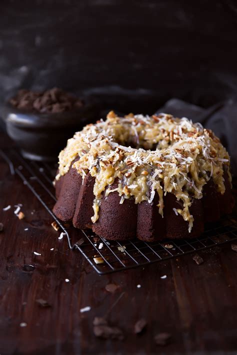 German Chocolate Bundt Cake - Broma Bakery