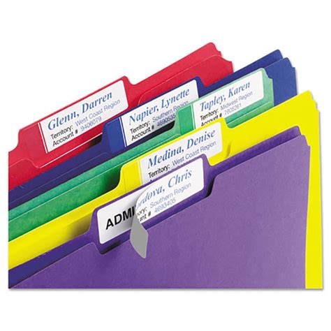 Extra-Large File Folder Labels w/ TrueBlock450/ct | Ultimate Office