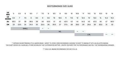 salomon snowboard size chart Salomon snowboard binding size chart ...