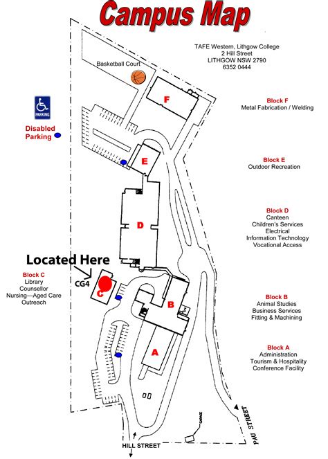 Kingswood Tafe Campus Map