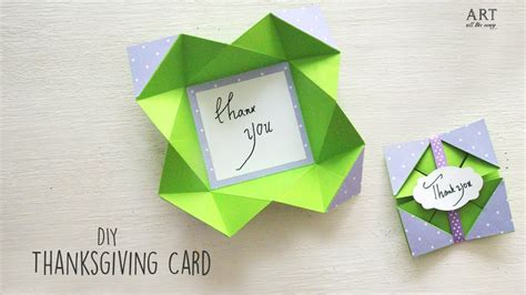 How to make a Thanksgiving Card | DIY Thanksgiving Cards - The Crafter ...