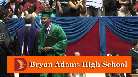 Bryan Adams High School Graduation 2013 - YouTube