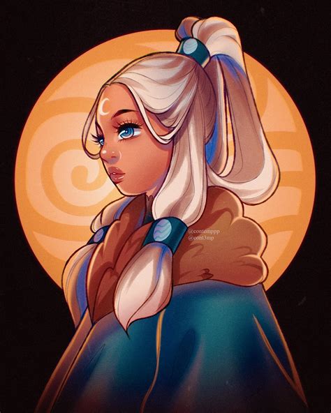 Princess Yue (fanart by me! twitter below) : r/ATLA