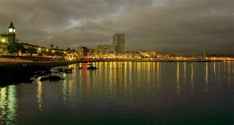 Ponta Delgada at night - Destinazores