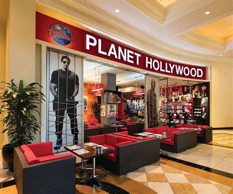 Menu of Planet Hollywood, The Strip, Las Vegas